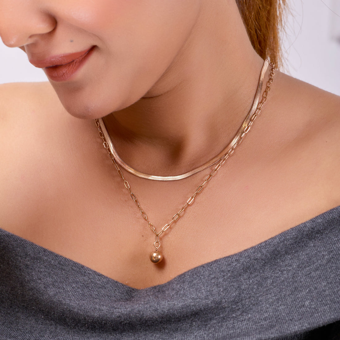 Zyra Twin Grace Necklace