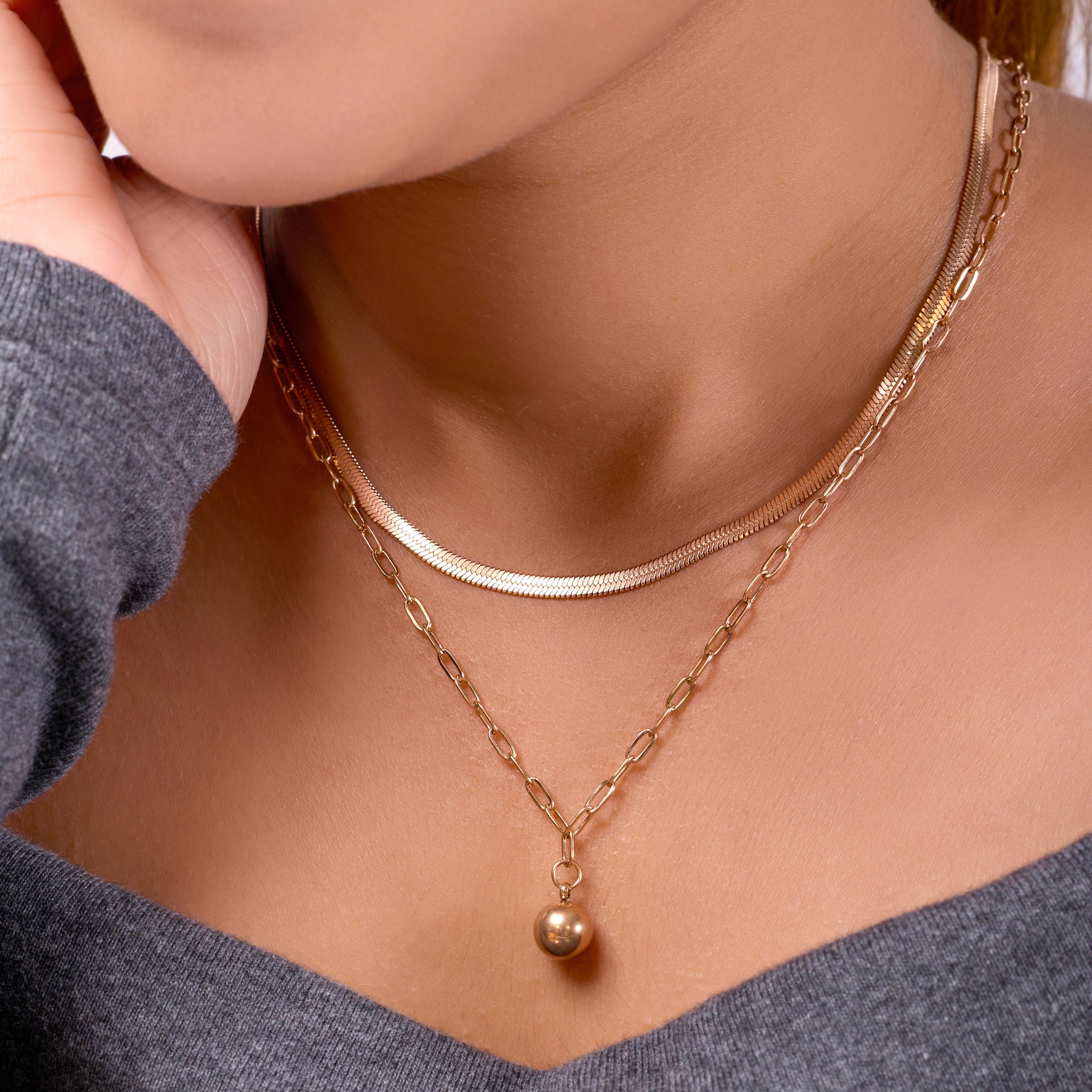 Zyra Twin Grace Necklace