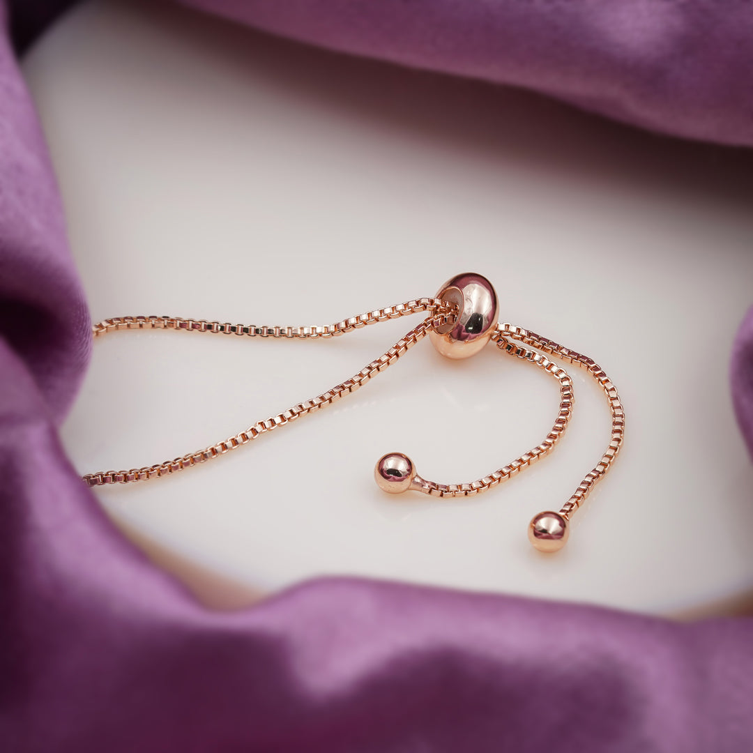Elite Shine Zircon Slider Bracelet