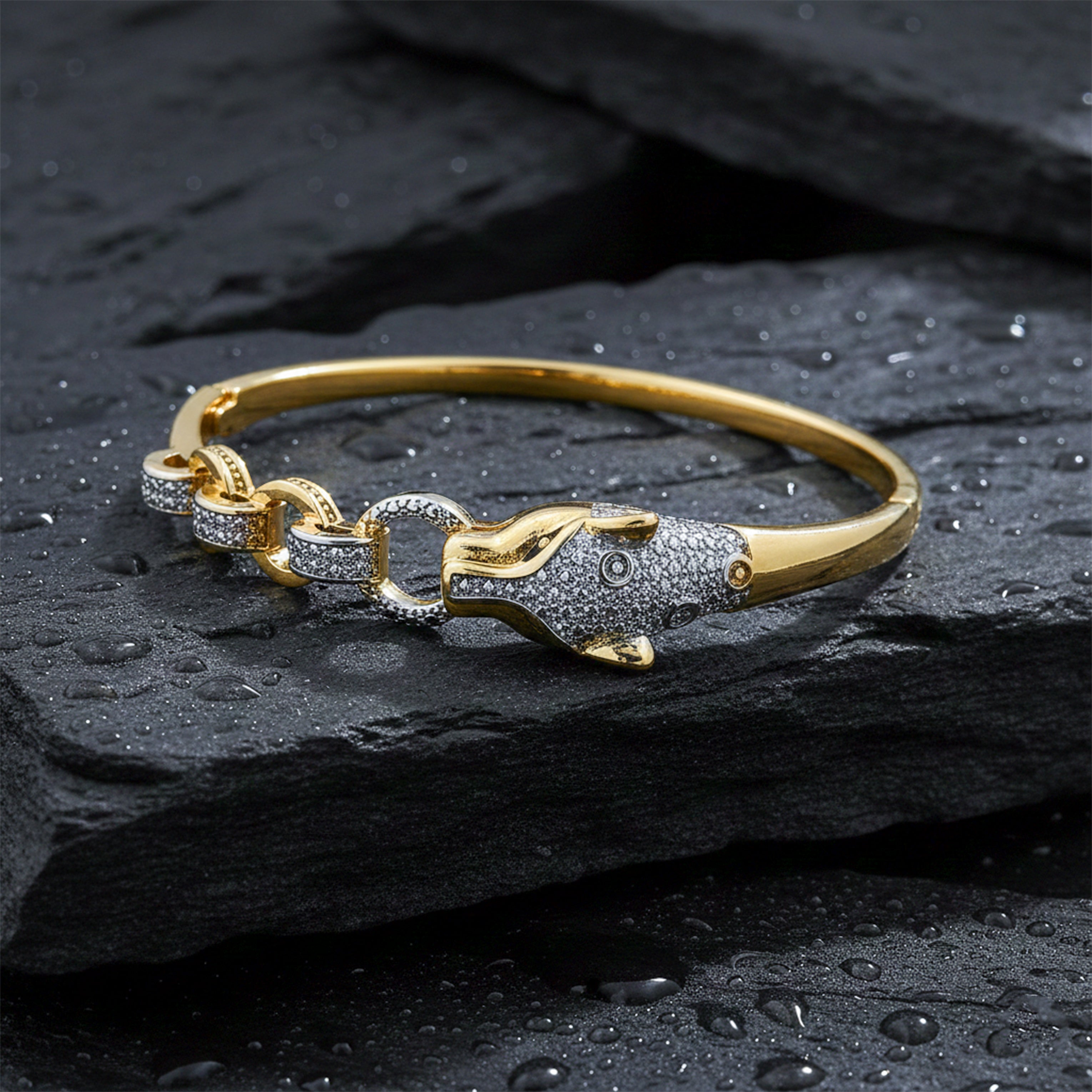 Golden Wave Dolphin Kada