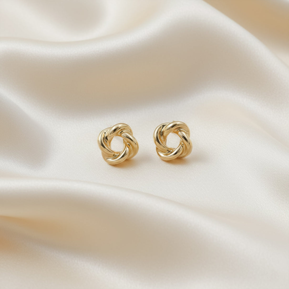 Classic Interlock Knot Earrings