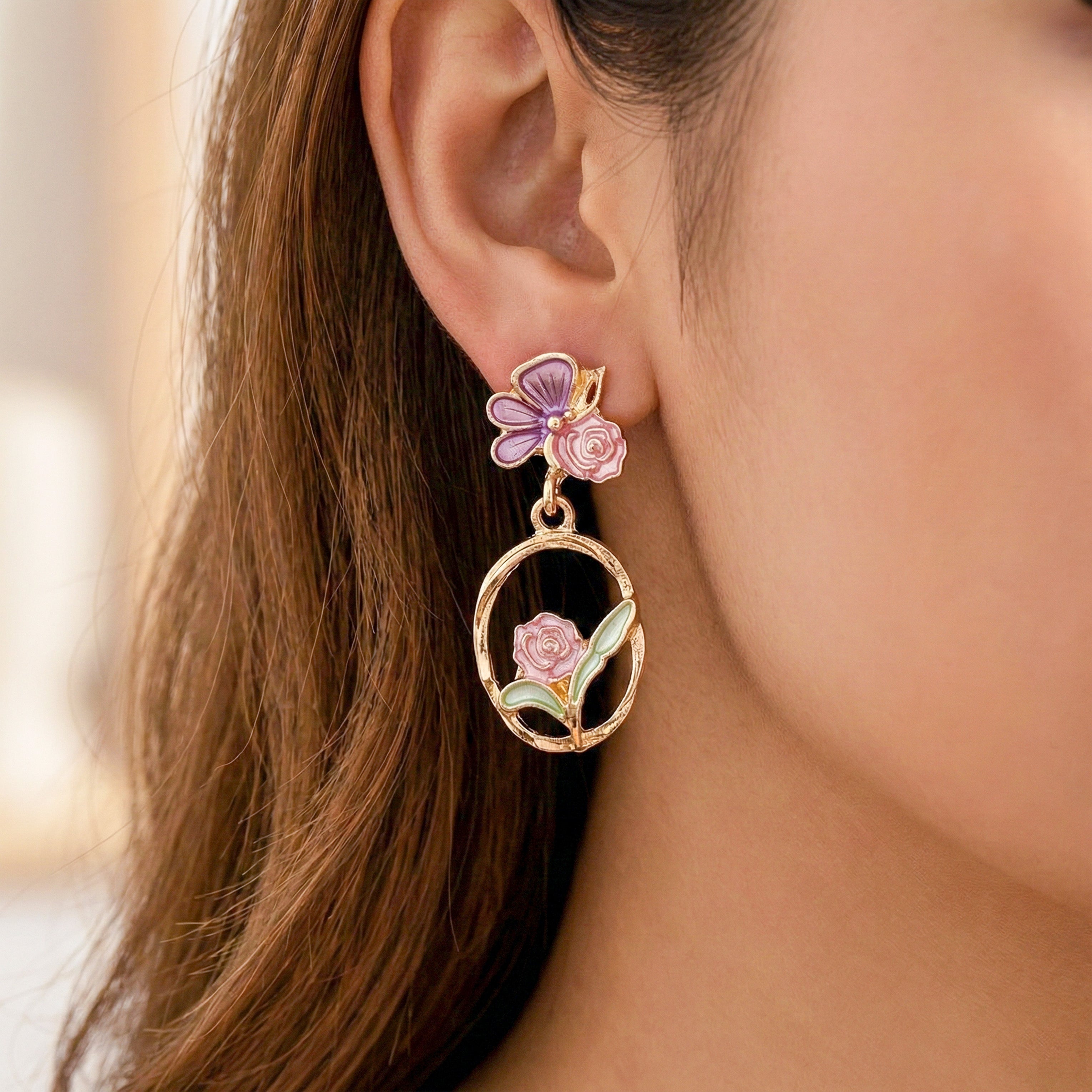 Roselle Luxe Drops Earrings