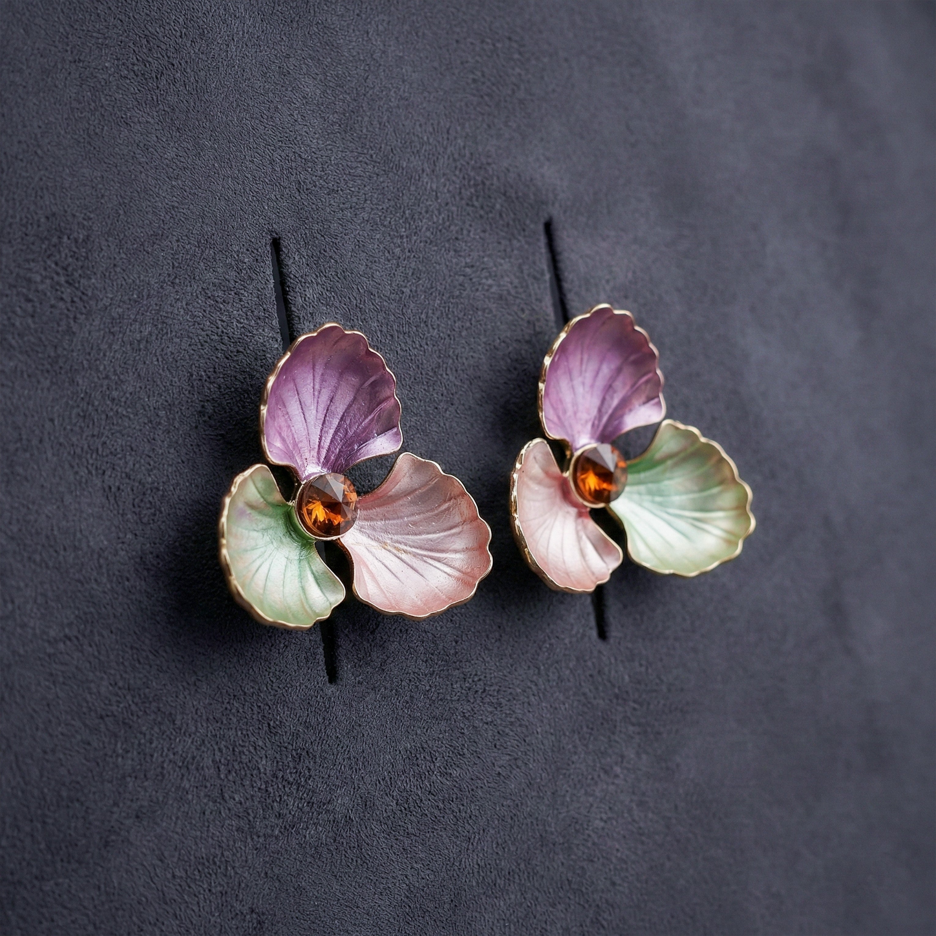 Pastel Bloom Luxe Earrings