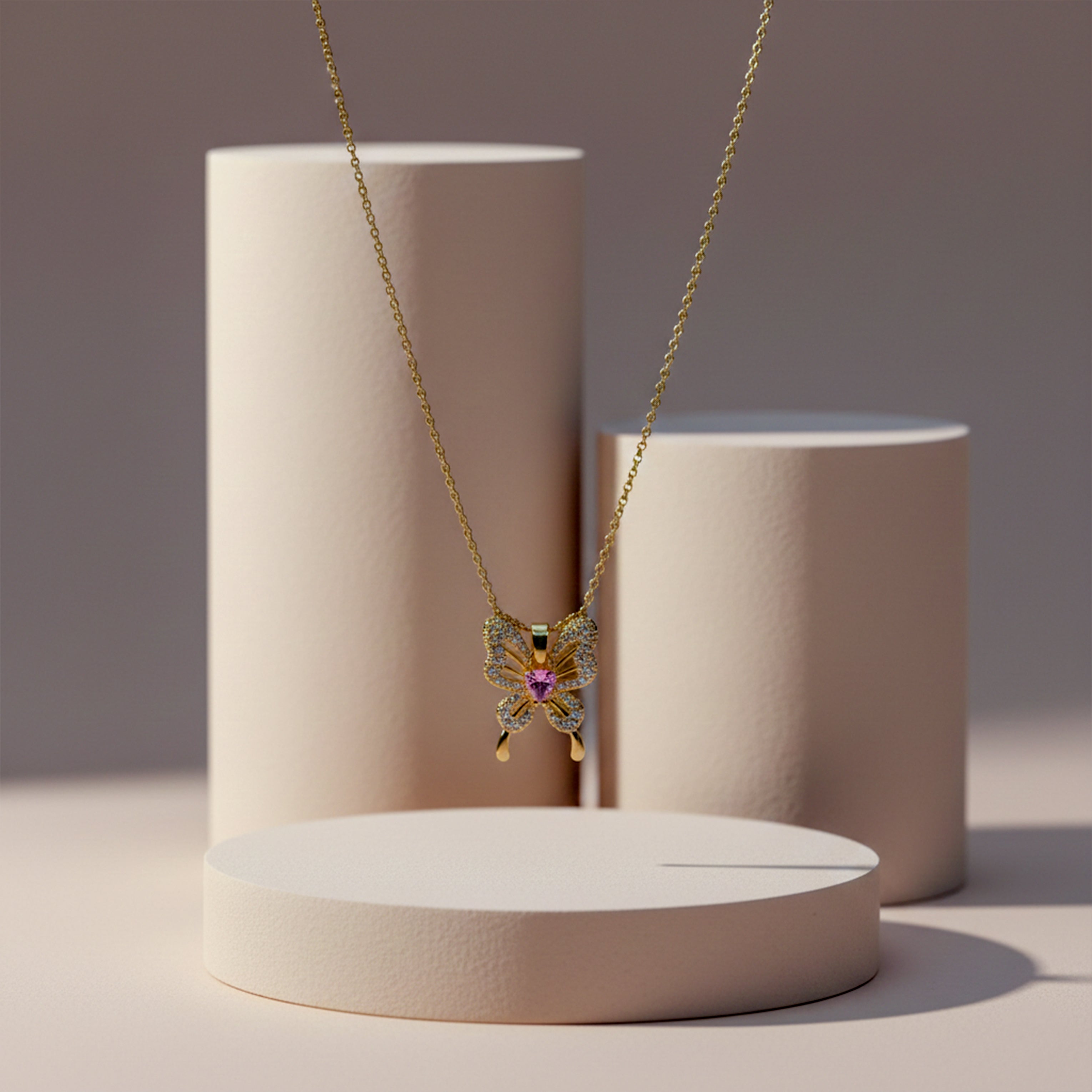 Butterfly Charm Necklace