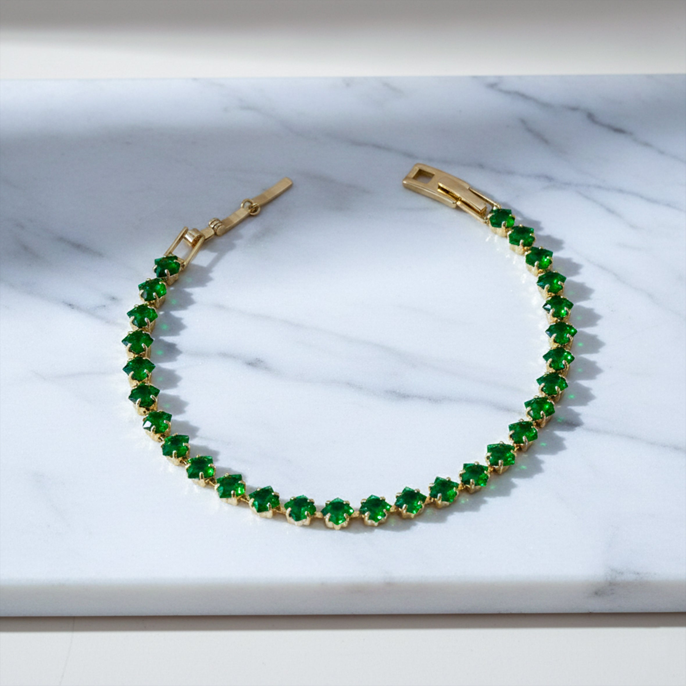 Veloura Emerald Glow Bracelet