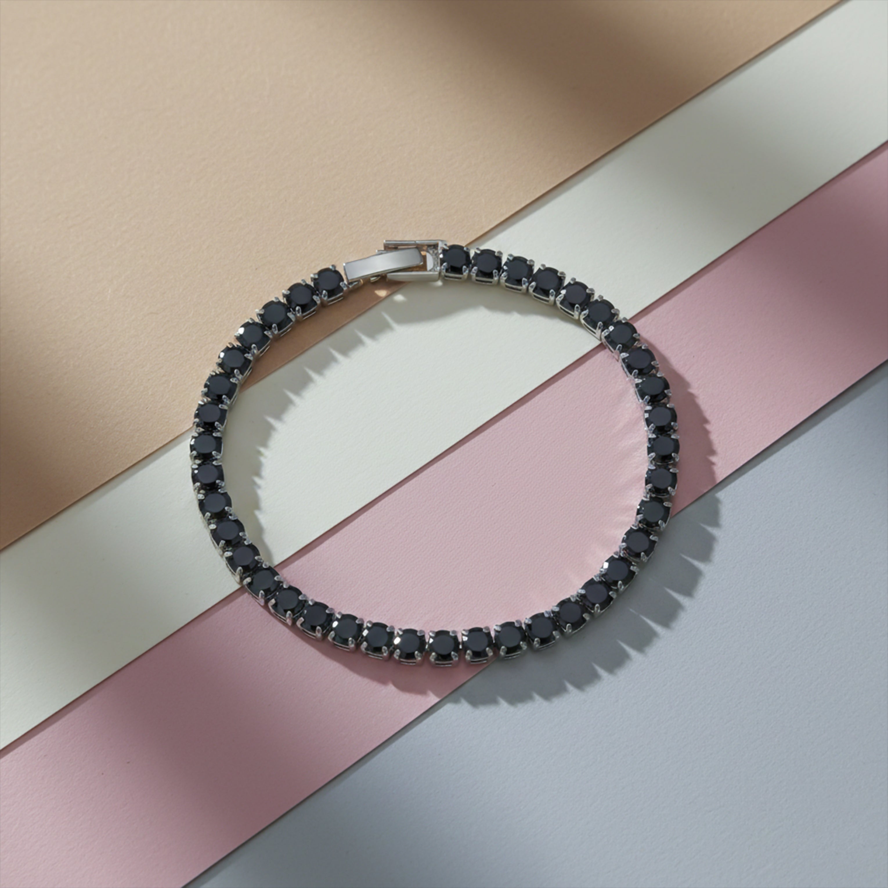 Dark Elegance Black Diamond Bracelet