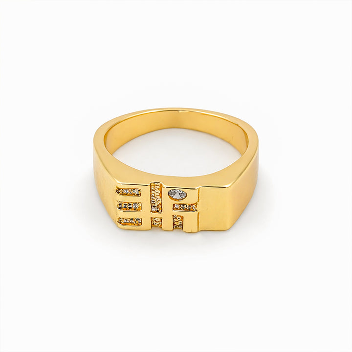 Elite Square Block Ring