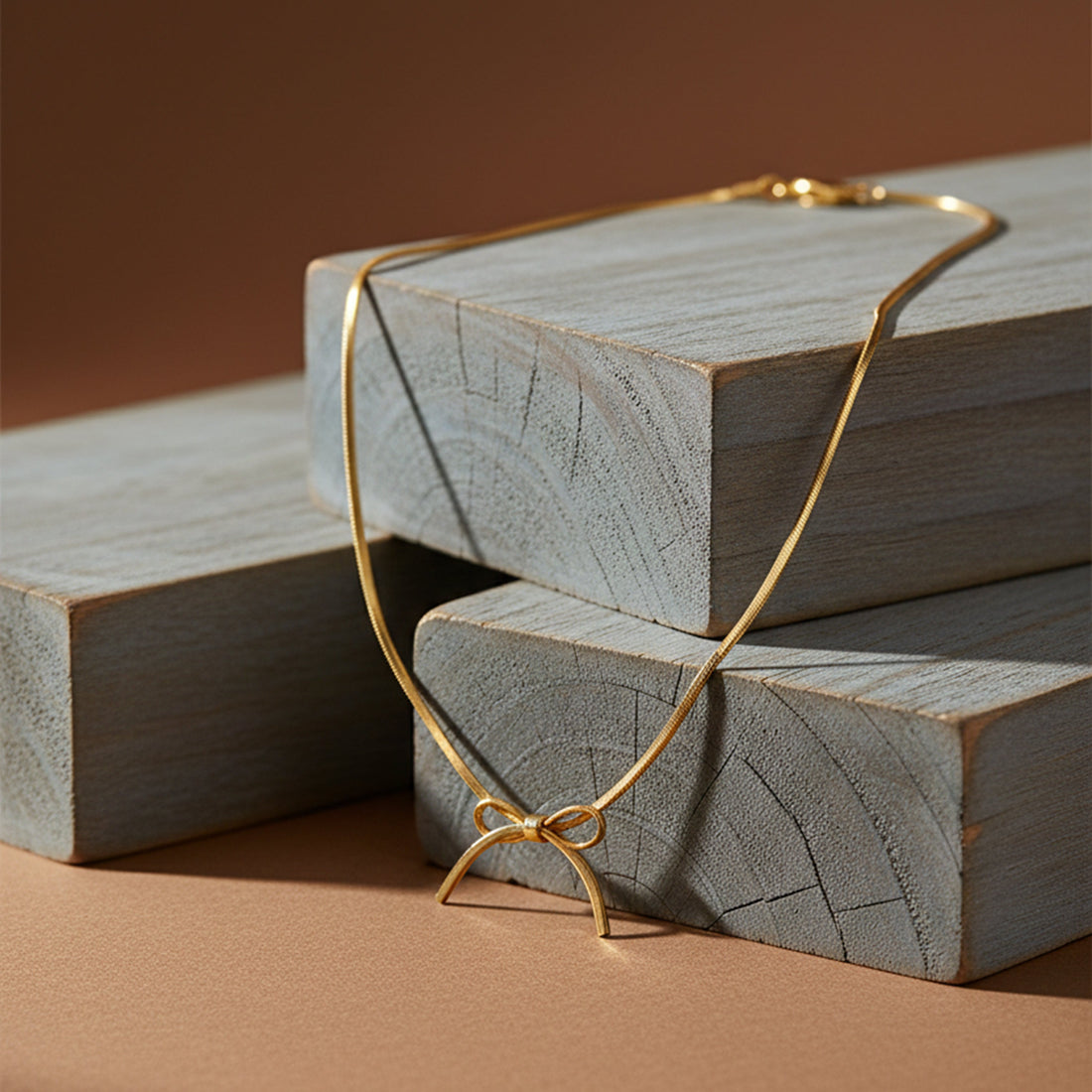 Snake Bow Necklace