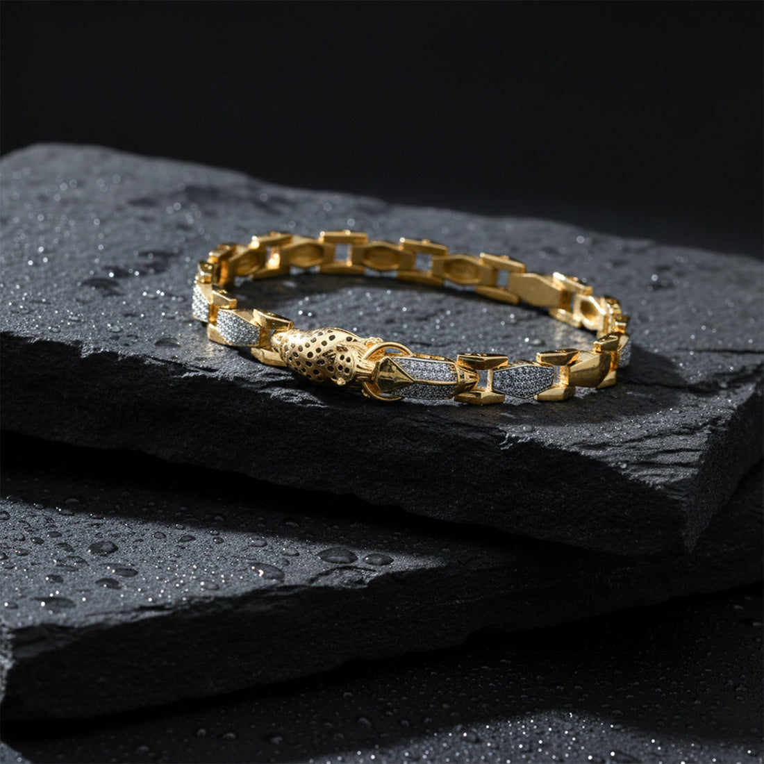 Kingdom Gold Panther Bracelet