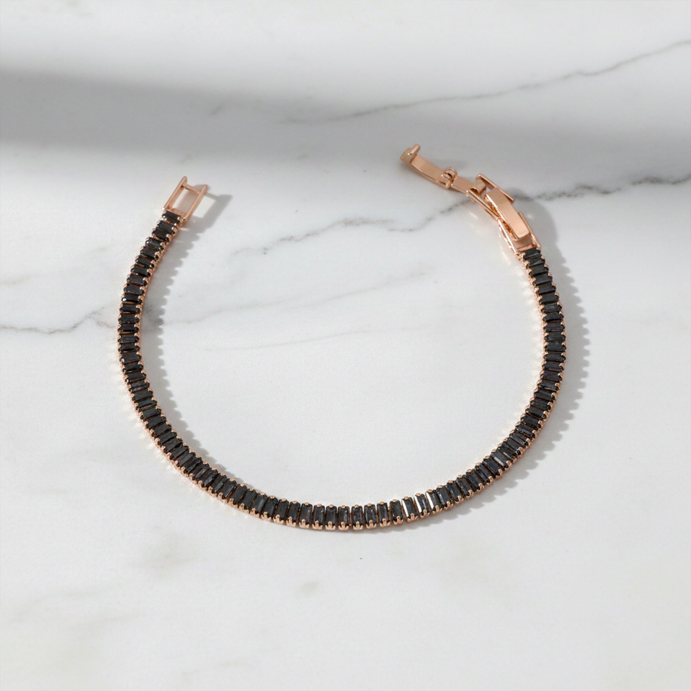 Precision Shine Baguette Bracelet