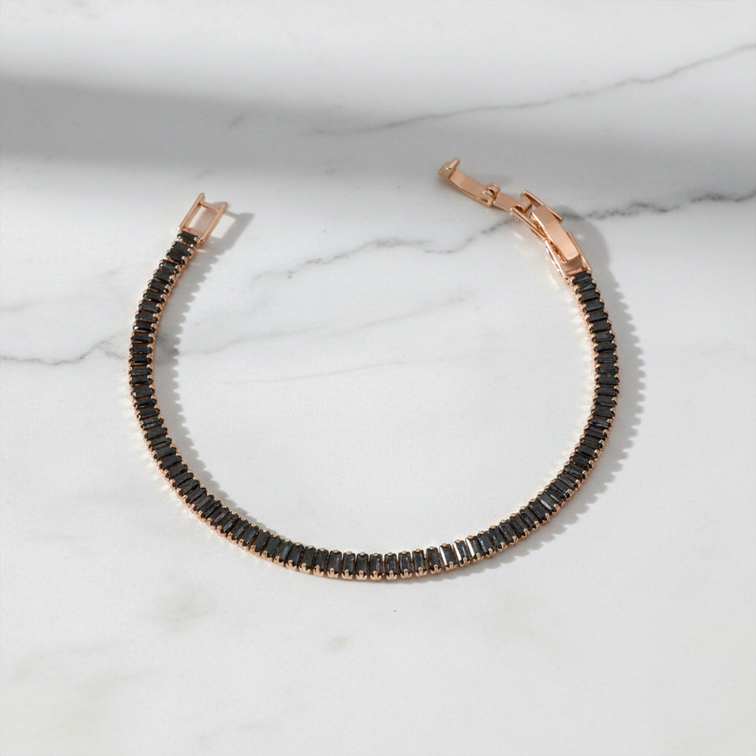 Precision Shine Baguette Bracelet