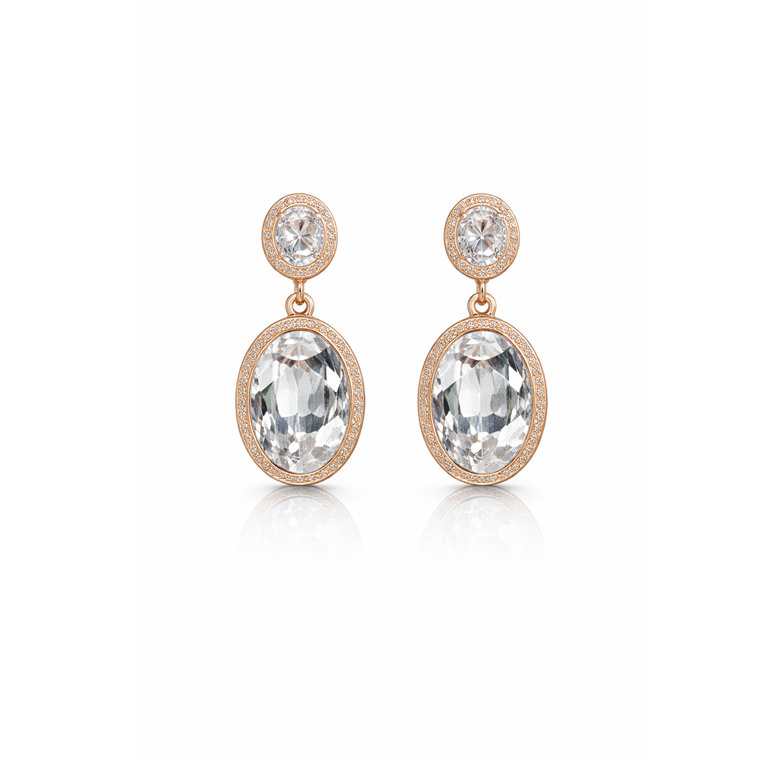 Amaya Crystal Bloom Earrings