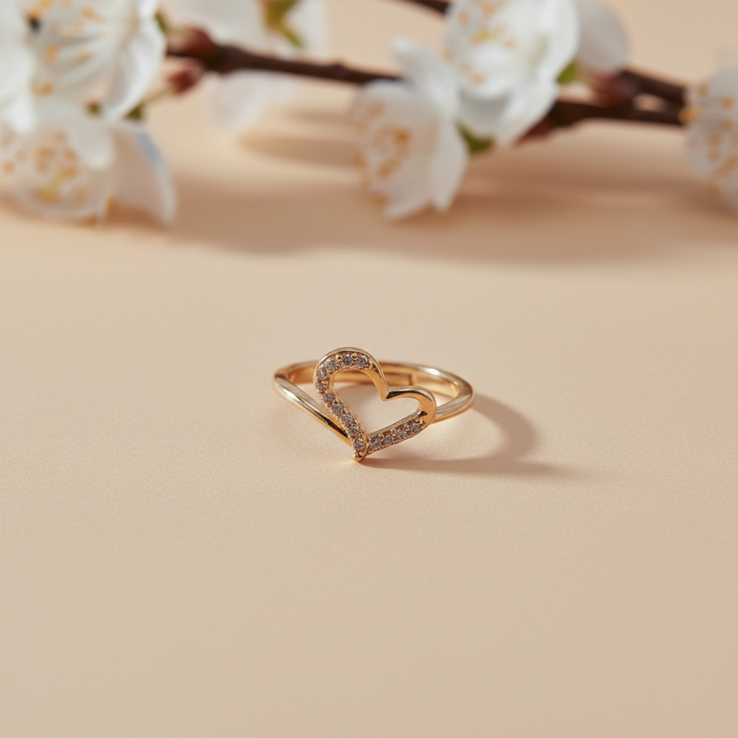 Heart Sparkle Ring