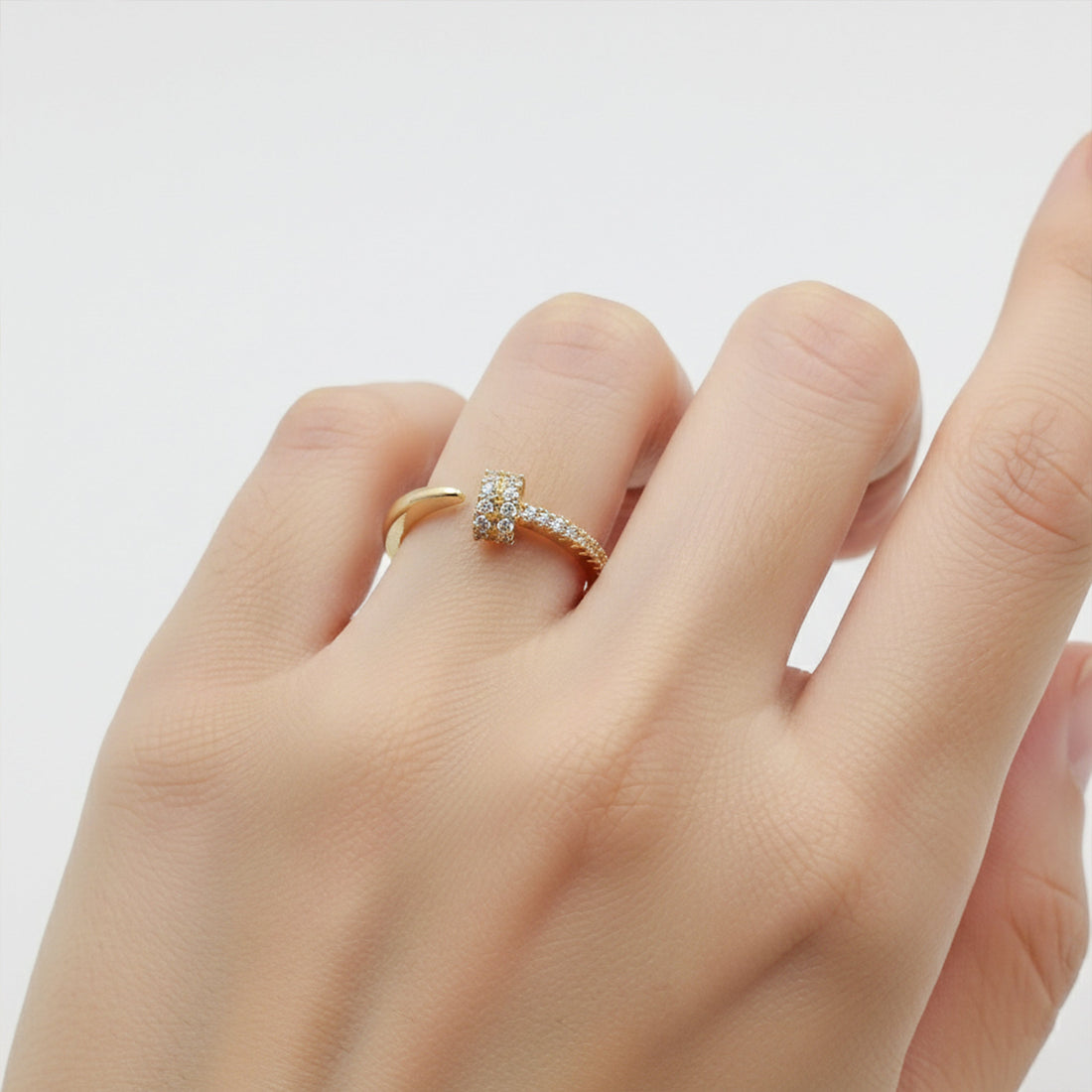 Golden Brilliance Diamond Ring