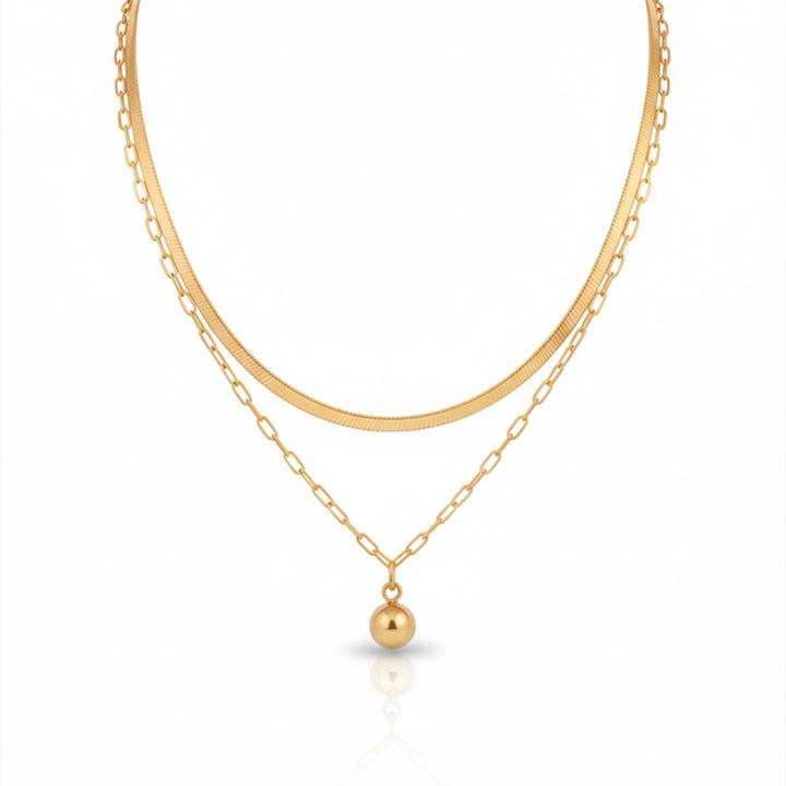 Zyra Twin Grace Necklace
