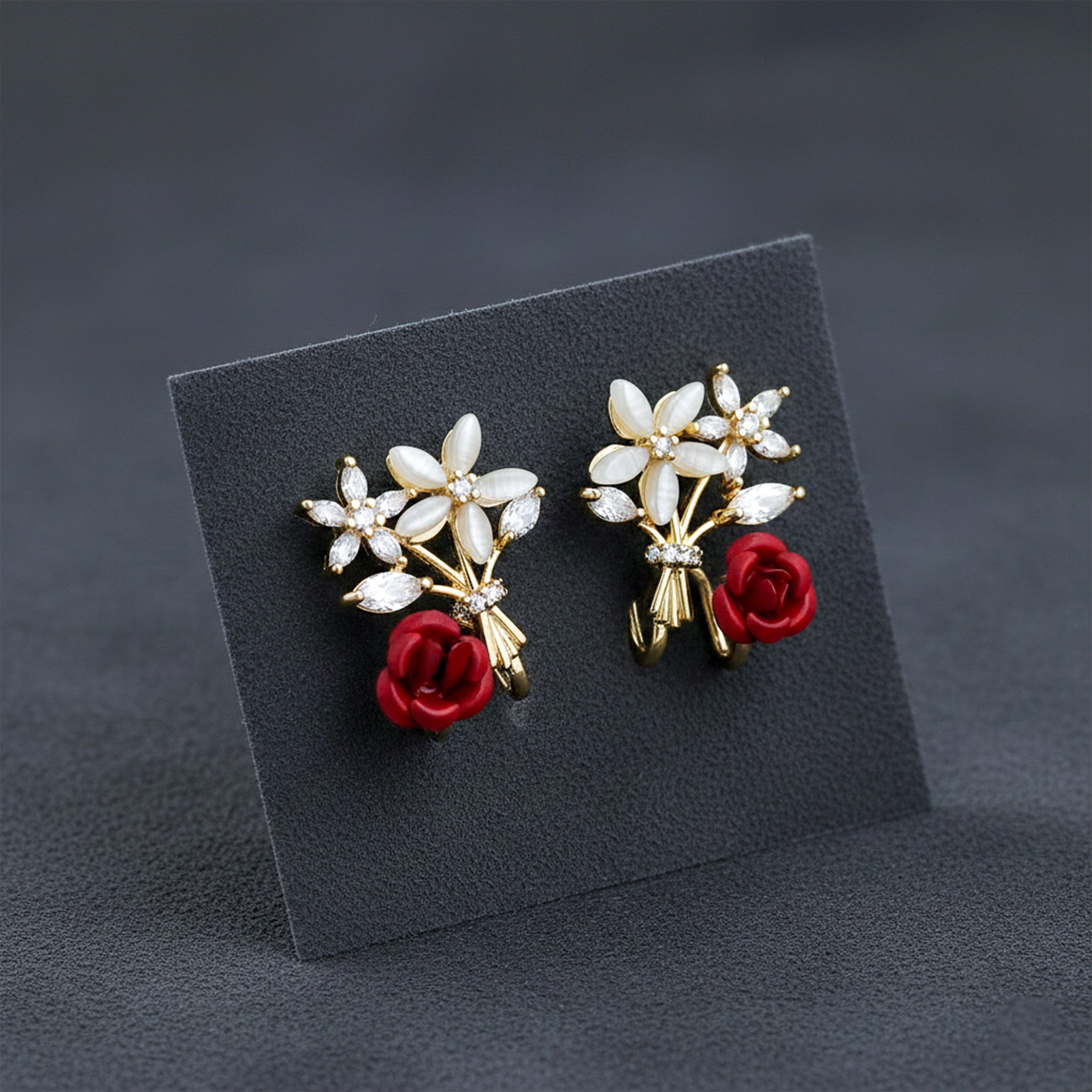 Roselle Luxe Bloom Earrings