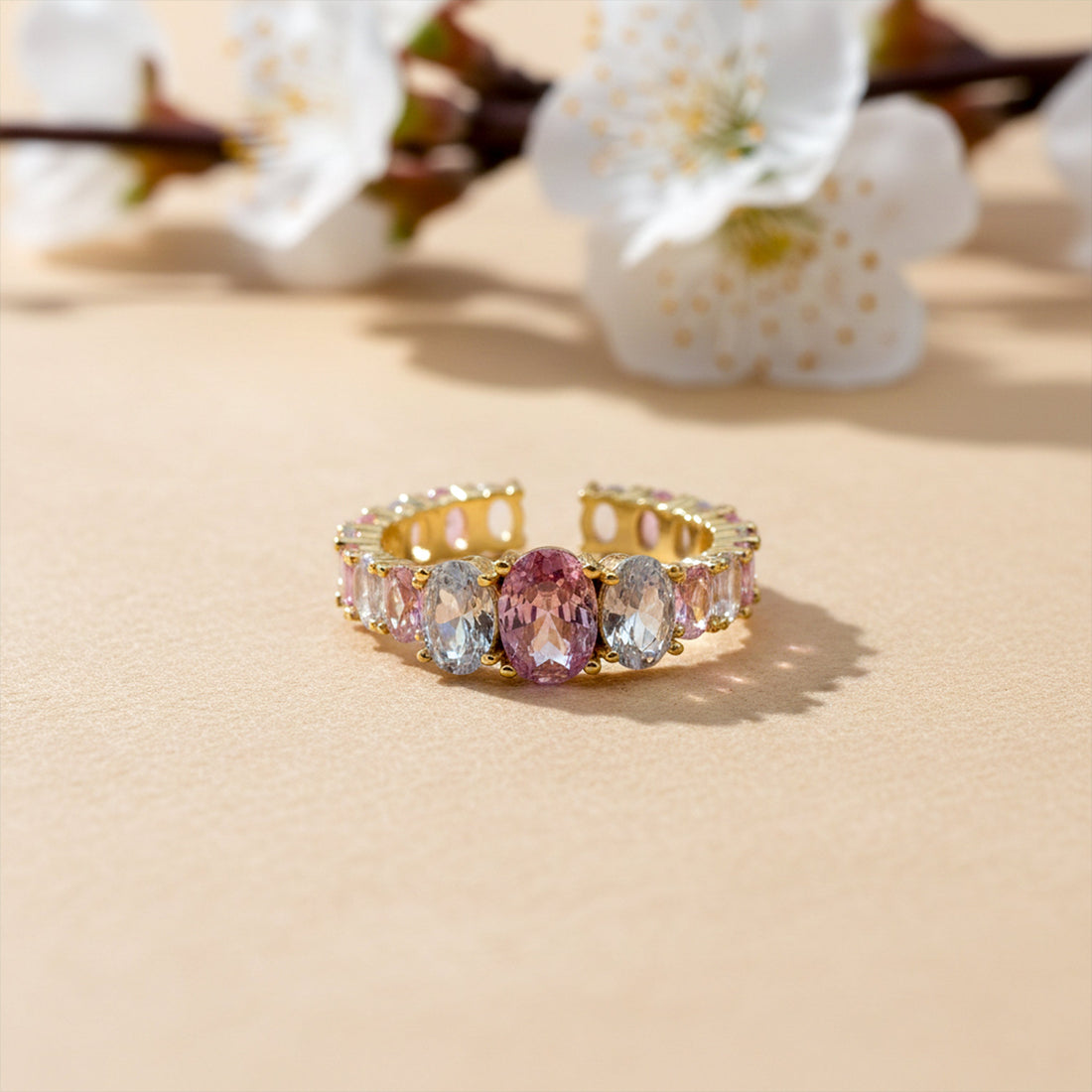 Radiance Multistone Cocktail Ring