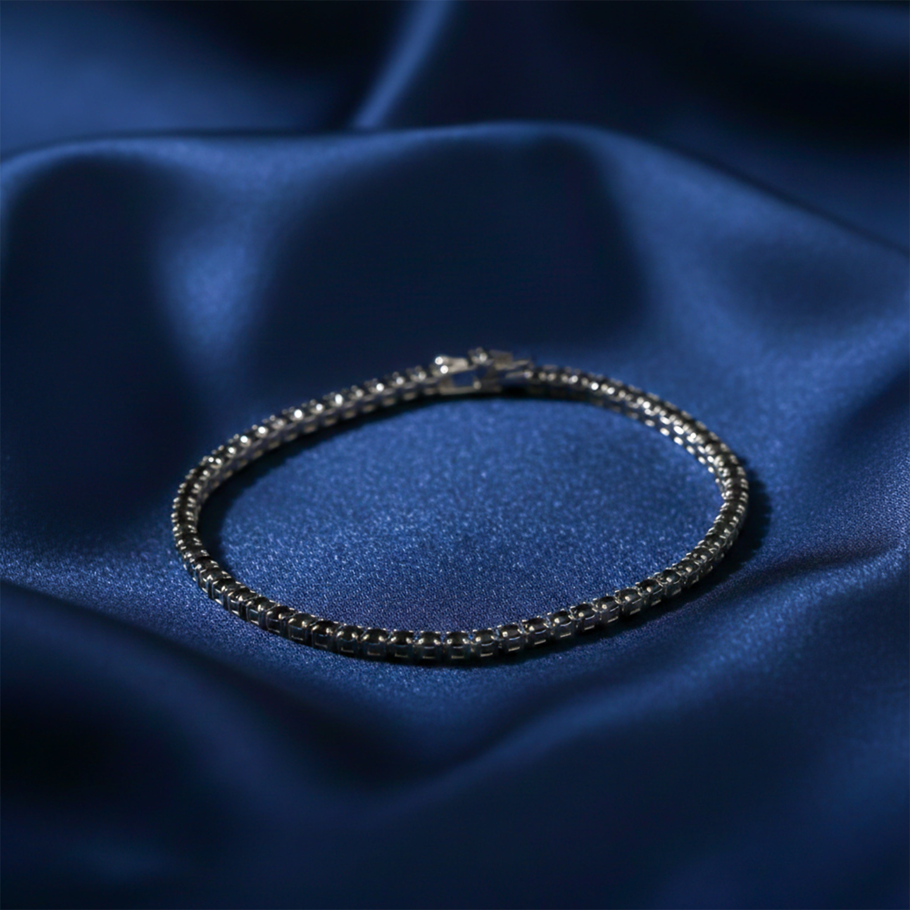 Eclipse Elegance Tennis Bracelet