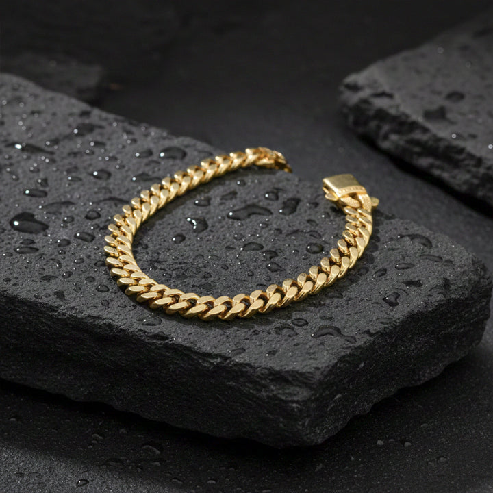 Royal Cuban Link Gold Bracelet