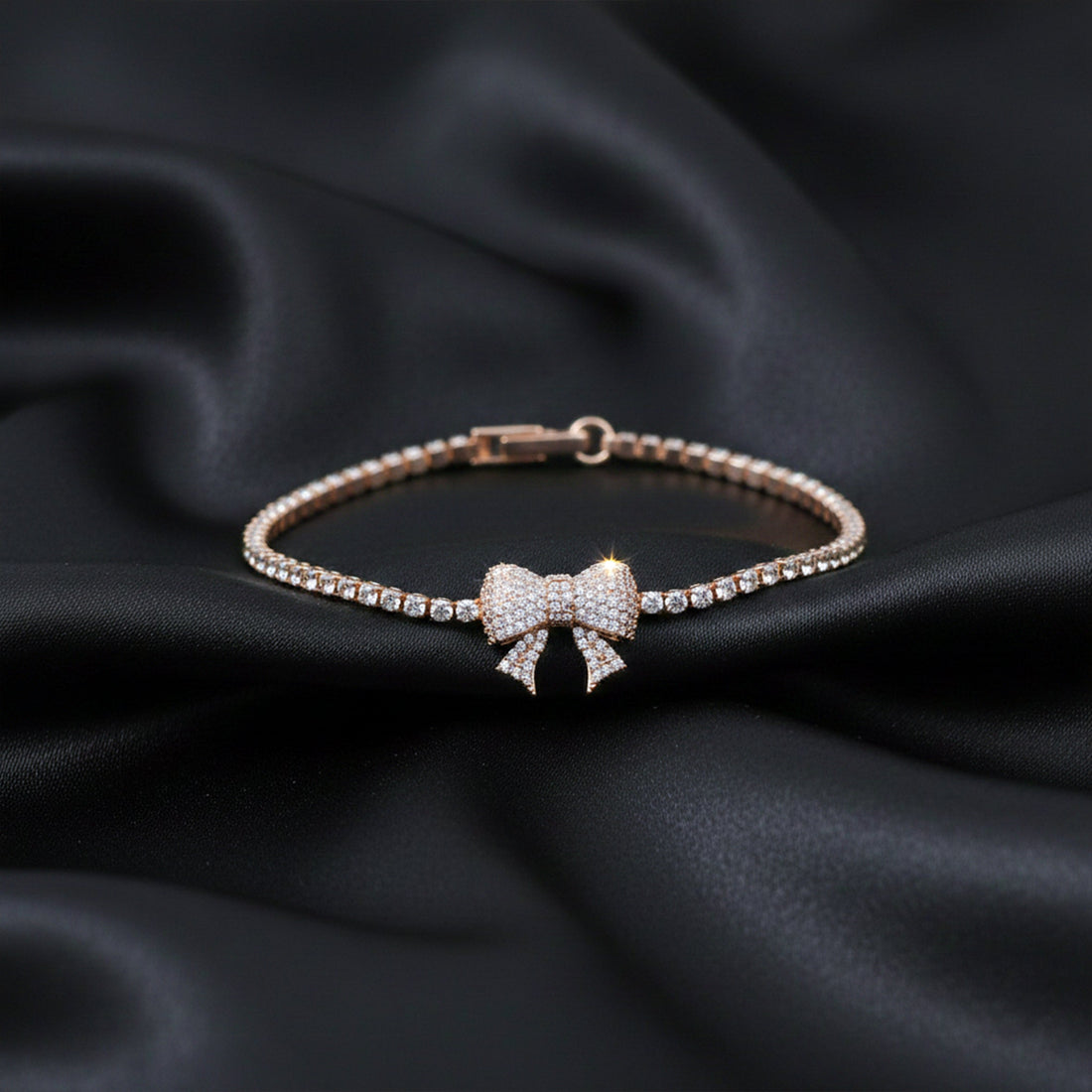 Royal Ribbon Diamond Bracelet