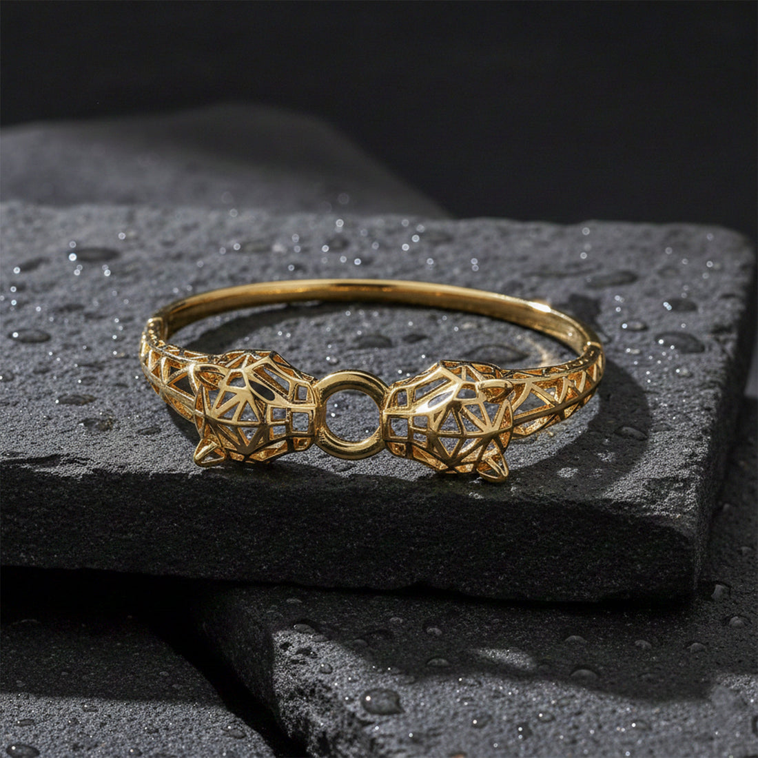 Imperial Grid Gold Kada