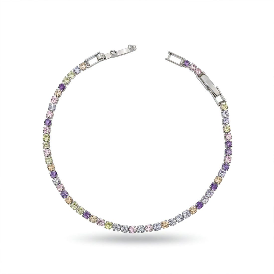 Celestial Prism Tennis Bracelet