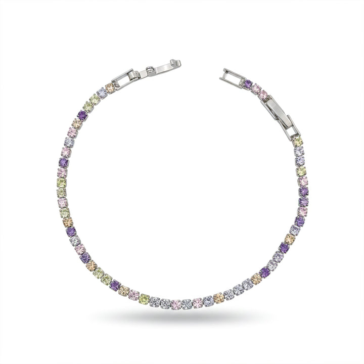 Celestial Prism Tennis Bracelet