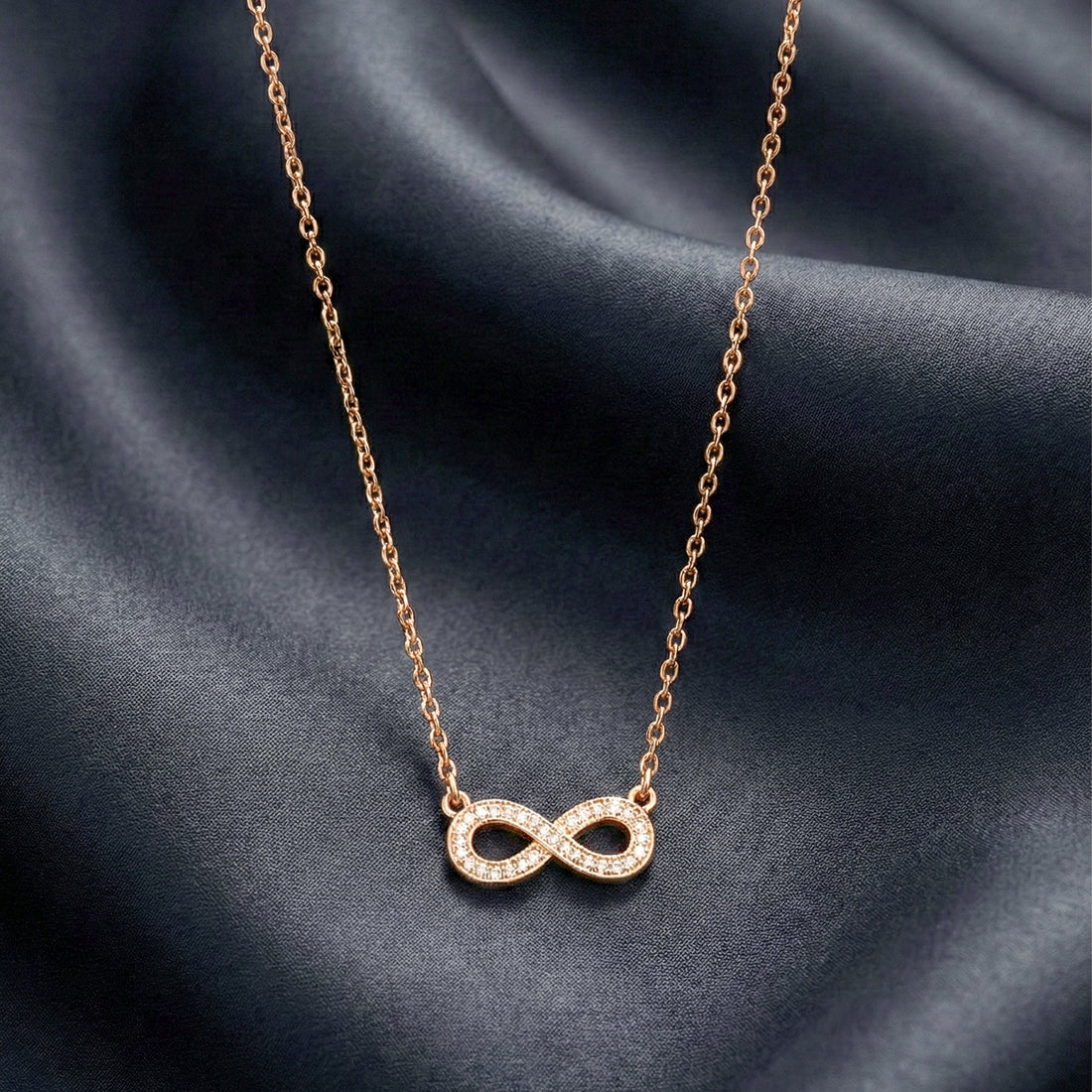 Lisha Infinity Necklace