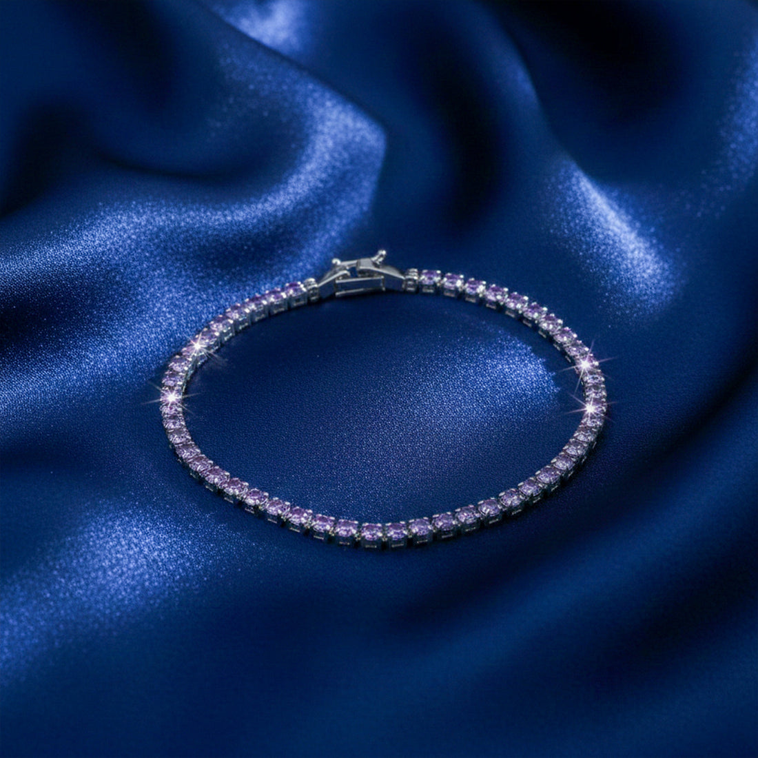 Lavender Luxe Tennis Bracelet