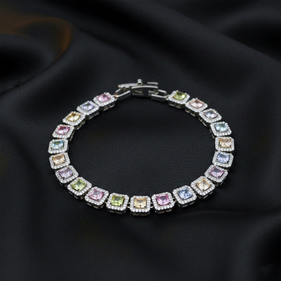 Pastel Gemstone Luxe Bracelet