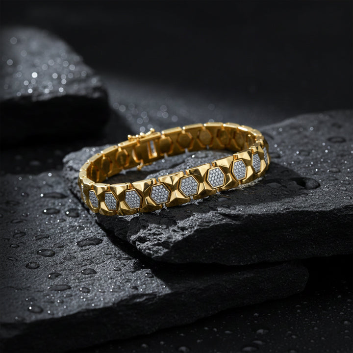 HexaStone Gold Luxe Bracelet
