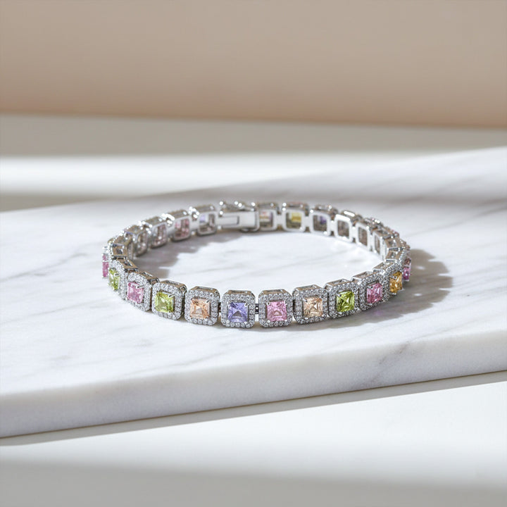 Pastel Gemstone Luxe Bracelet
