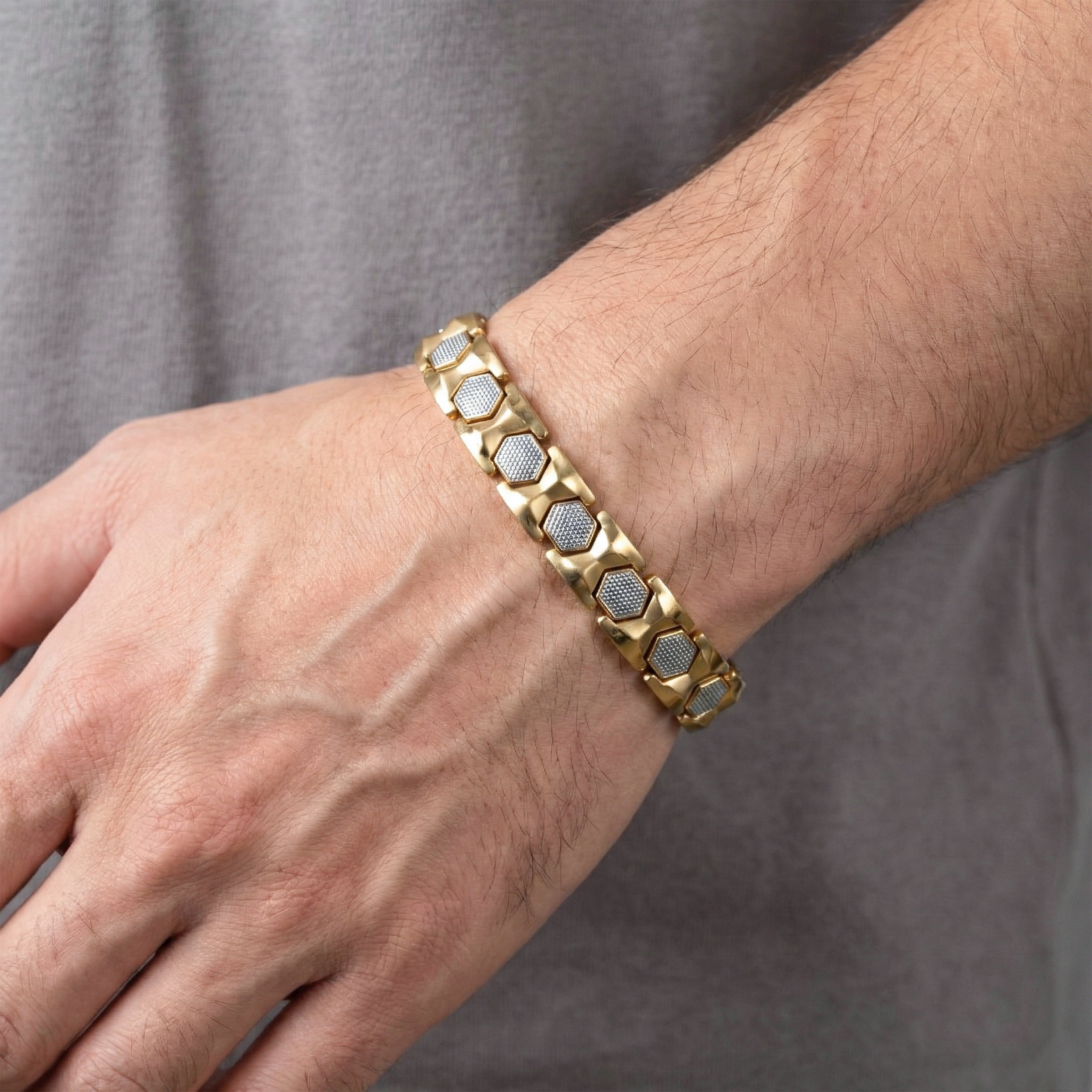 HexaStone Gold Luxe Bracelet