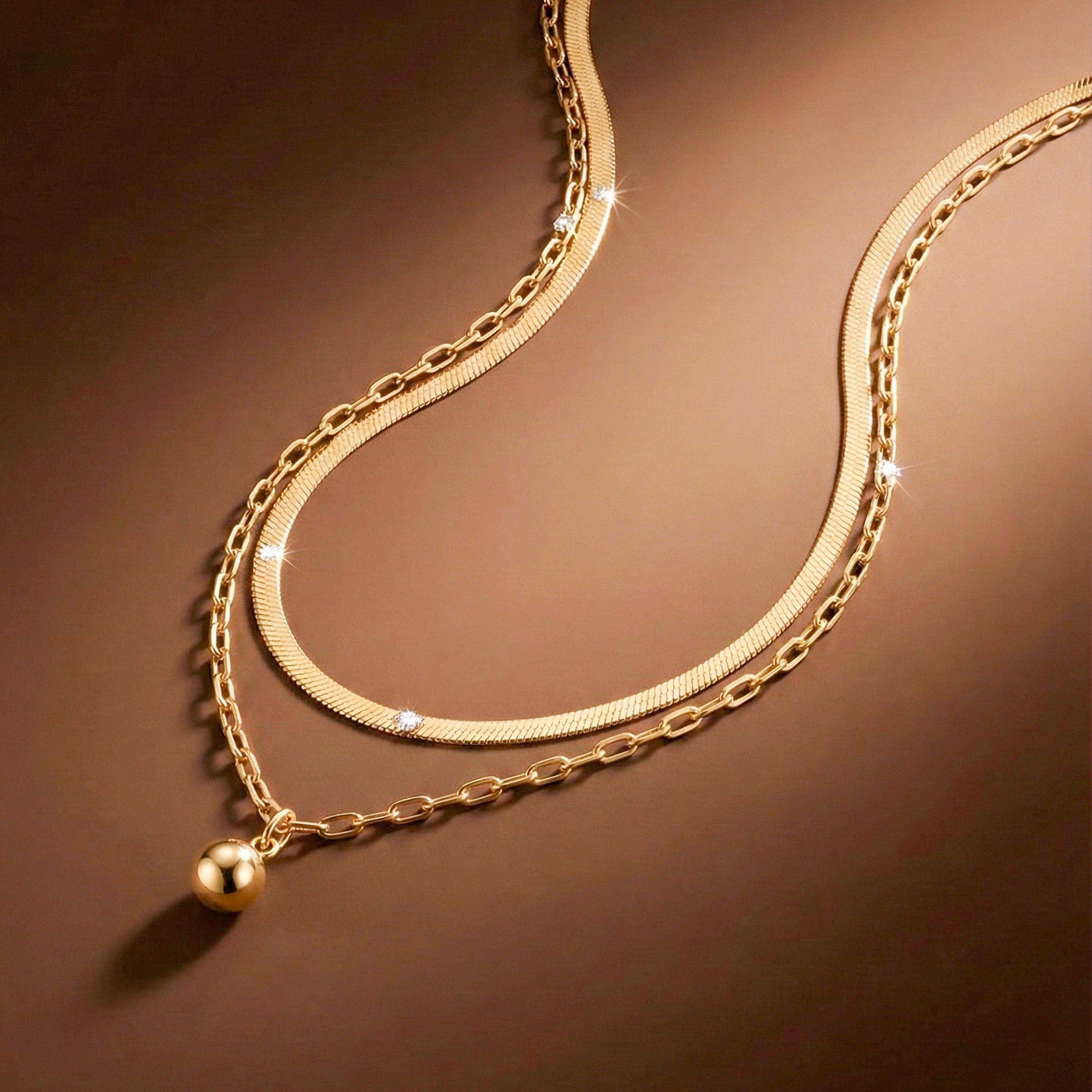 Zyra Twin Grace Necklace