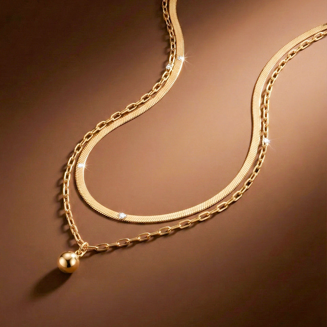 Zyra Twin Grace Necklace