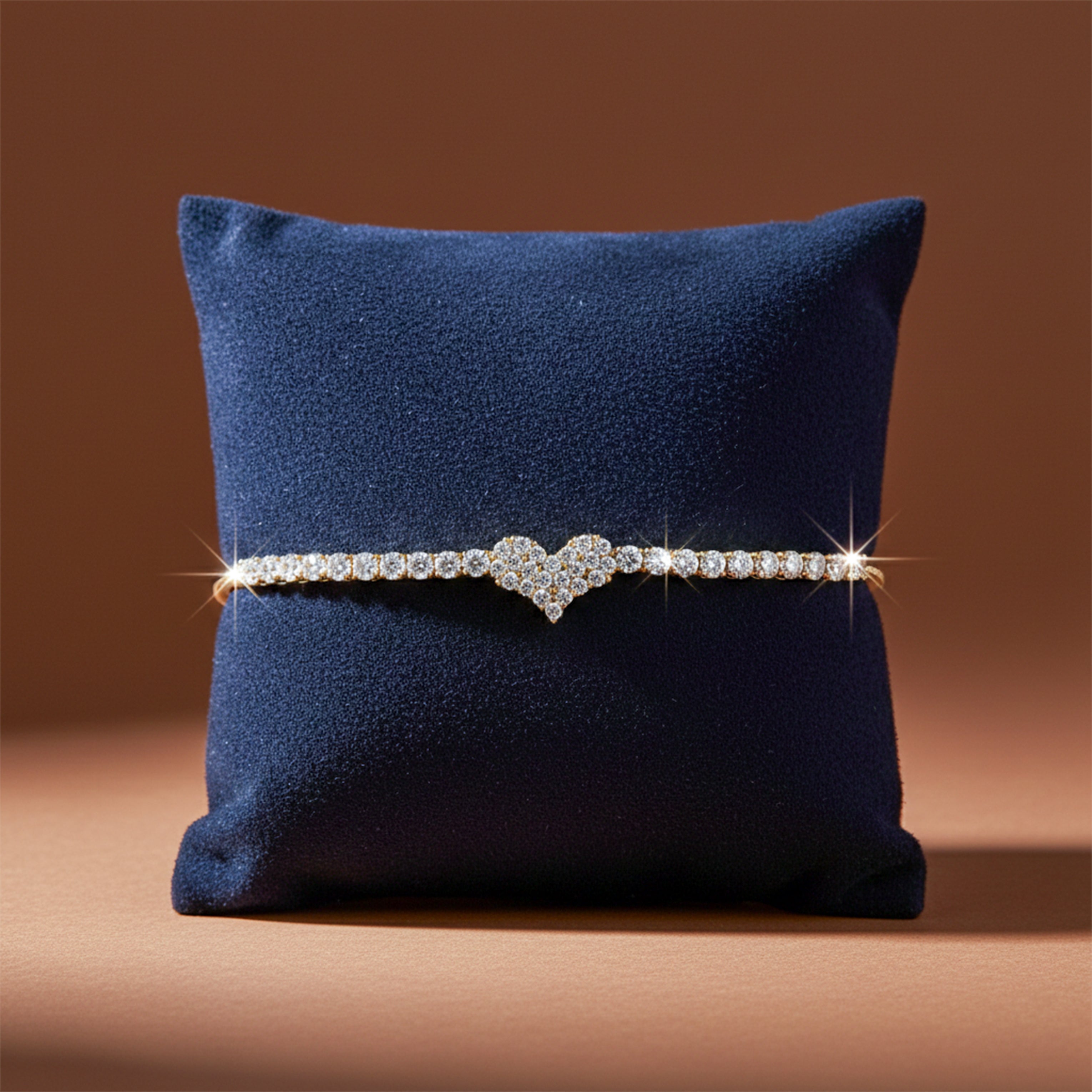 Dazzle Crown Zircon Bracelet