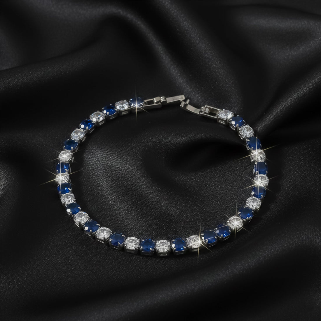 Blue Majesty Luxury Tennis Bracelet