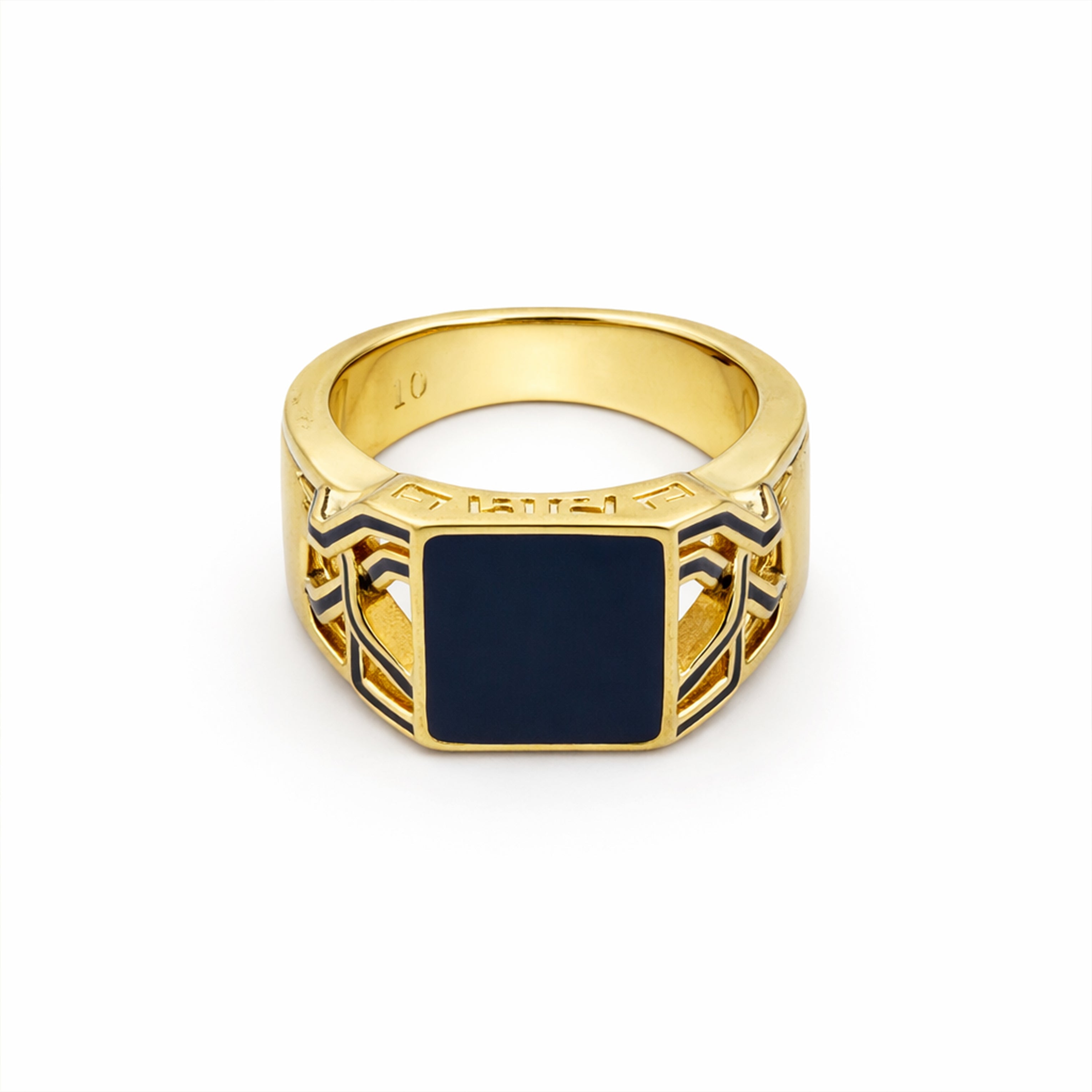 Golden Noir Ring