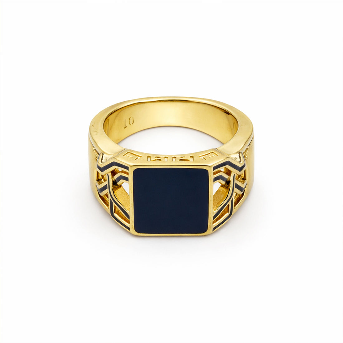 Golden Noir Ring