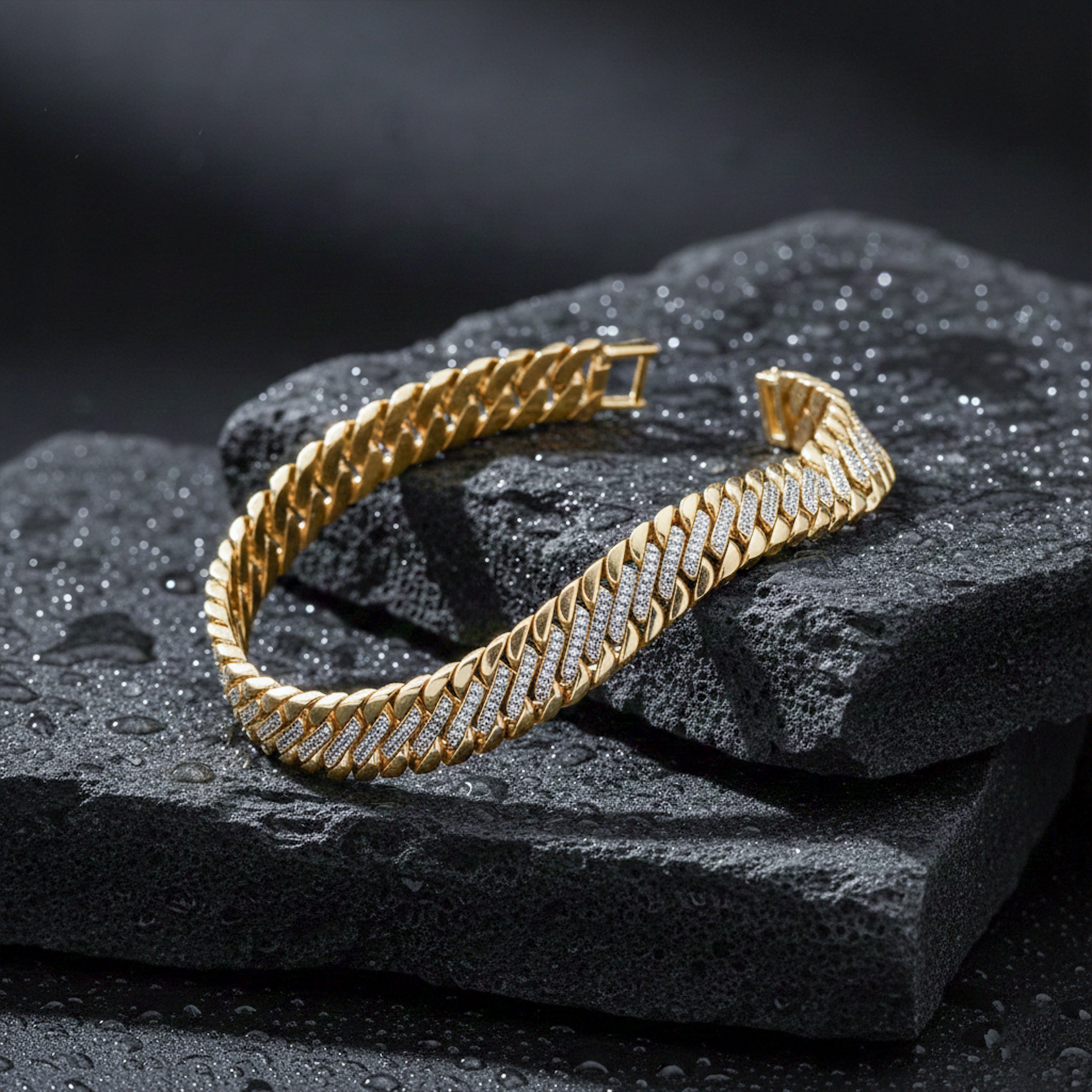 King Drip Cuban Bracelet