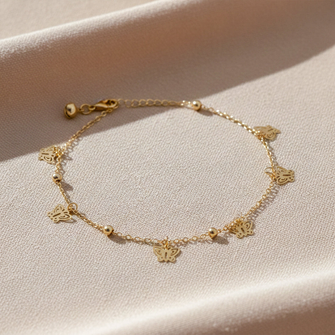 Ethereal Butterfly Chain Anklet