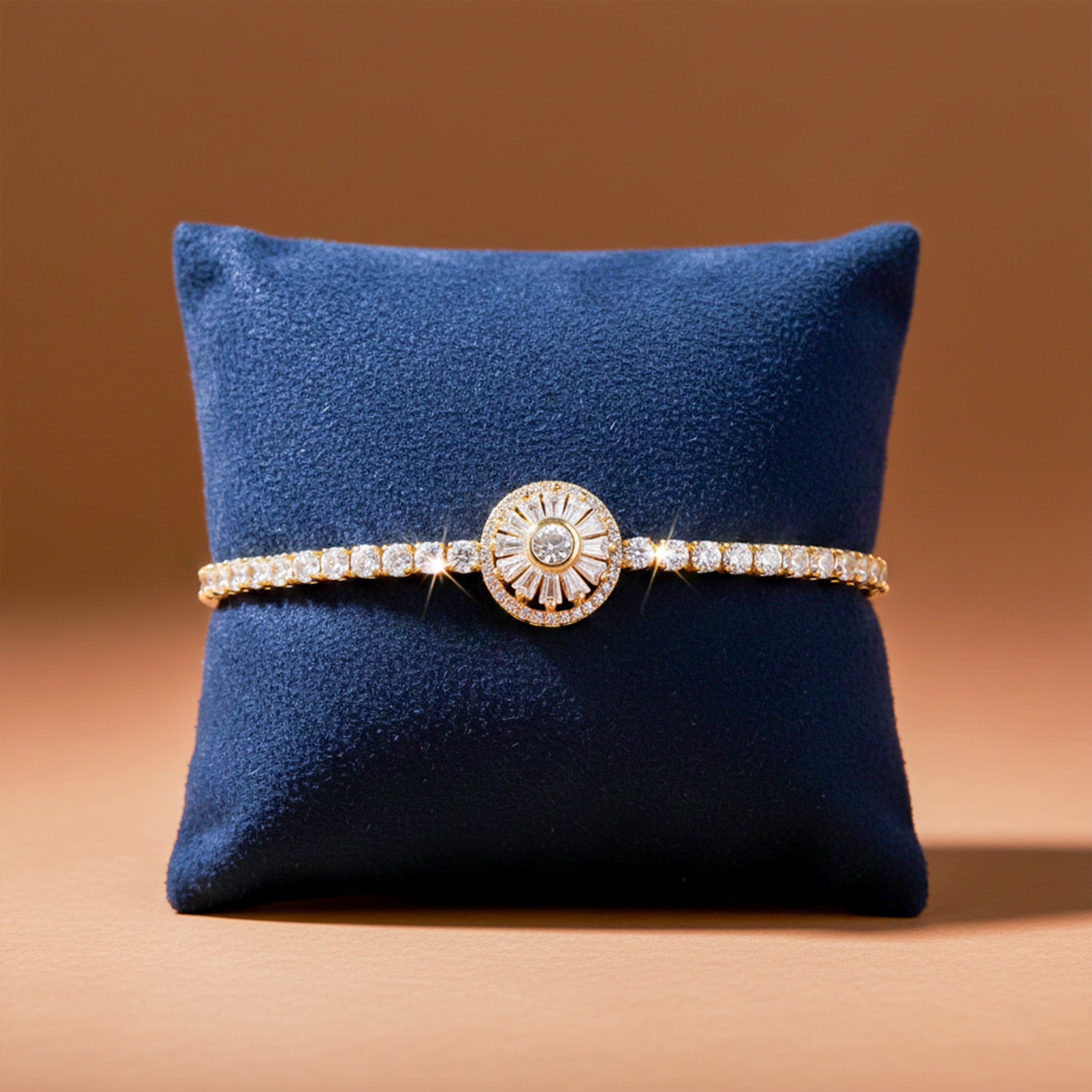 Luxe Orbit Zircon Bracelet