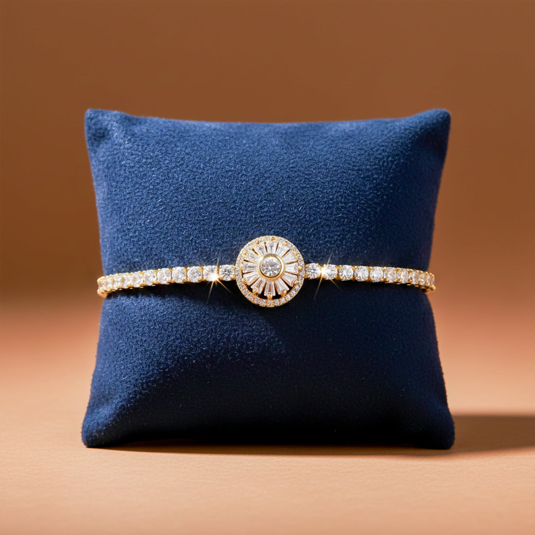 Luxe Orbit Zircon Bracelet