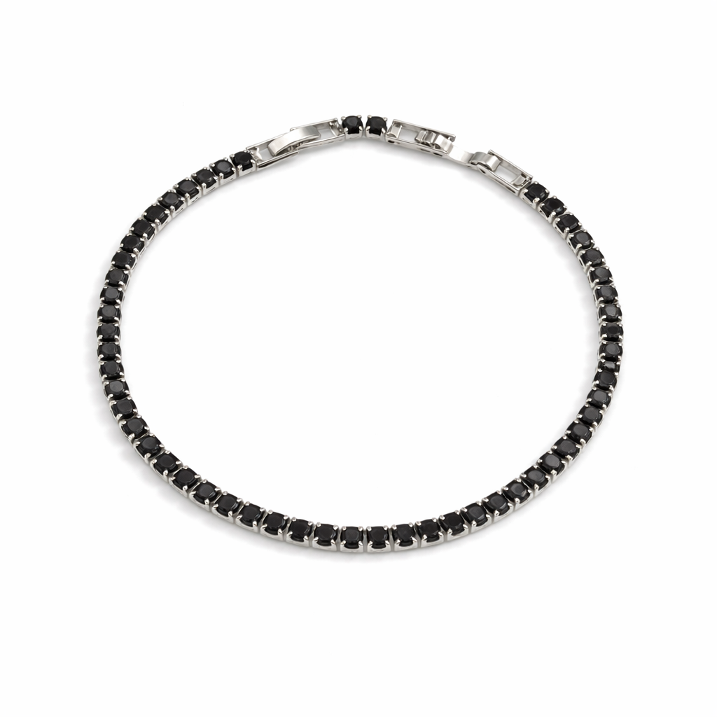 Eclipse Elegance Tennis Bracelet