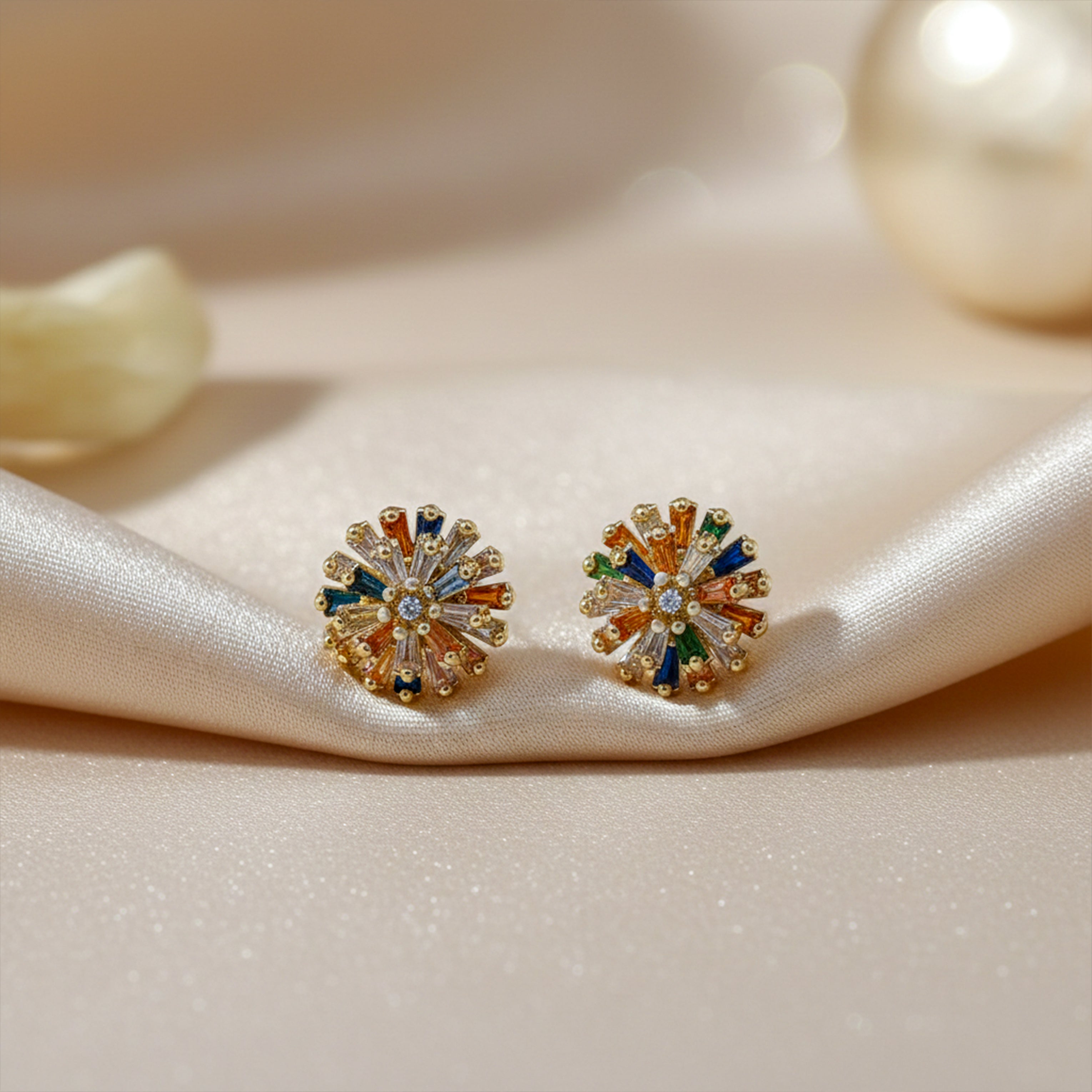 Radiant Luxe Stud Earrings