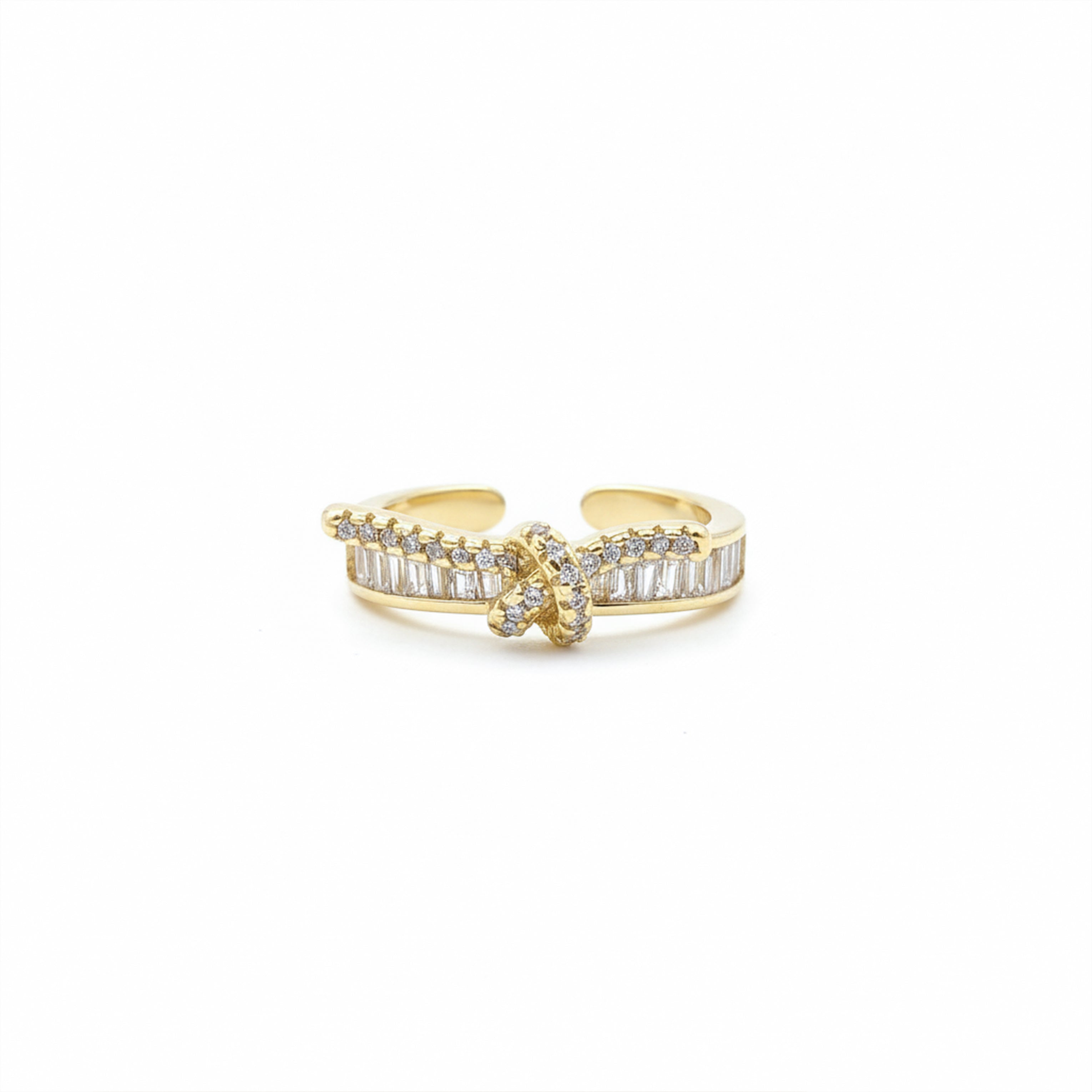 Luxe Infinity Knot Ring