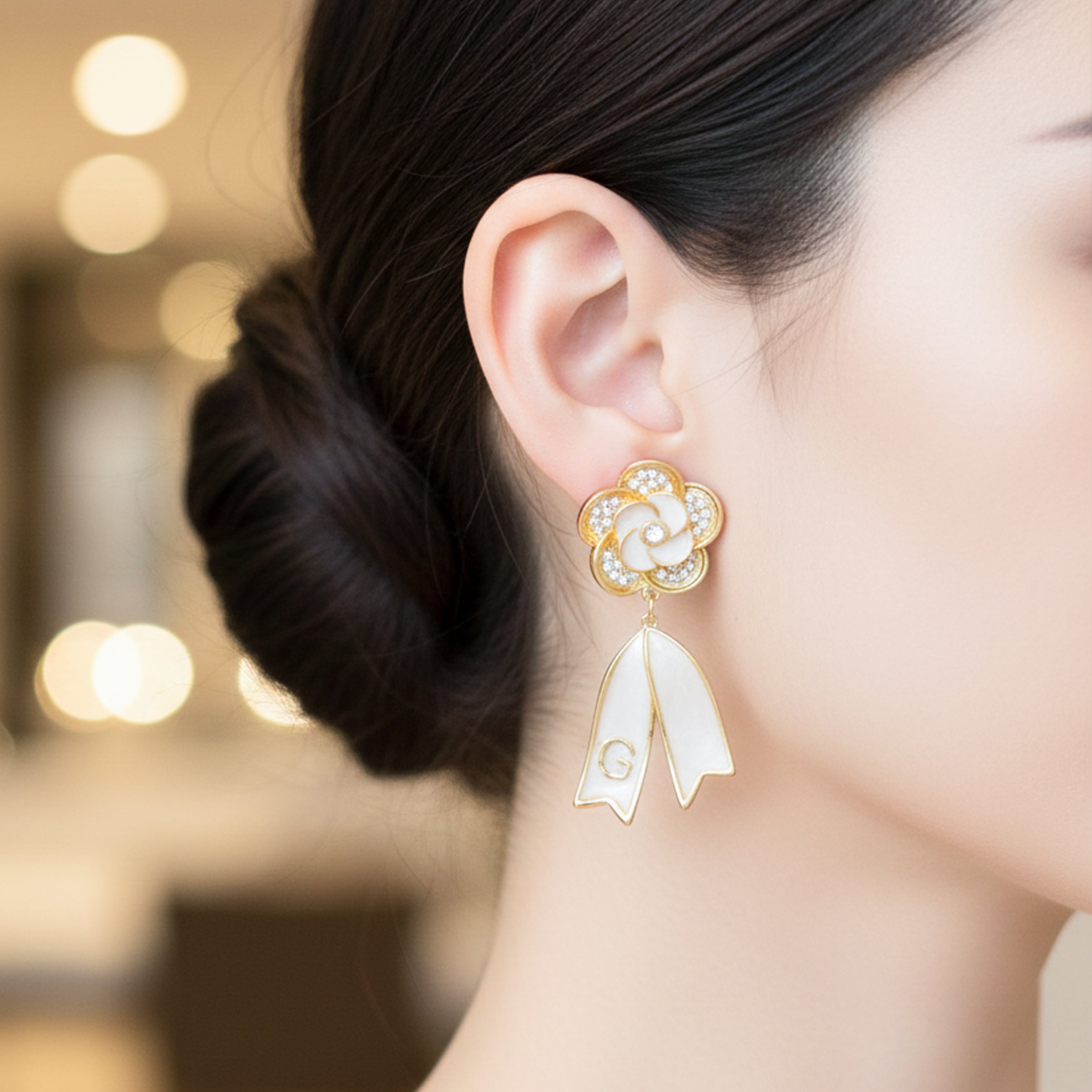 Aurelia Floral Grace Earrings