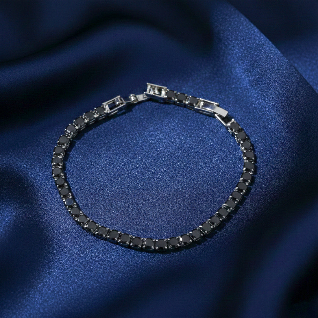 Dark Elegance Black Diamond Bracelet