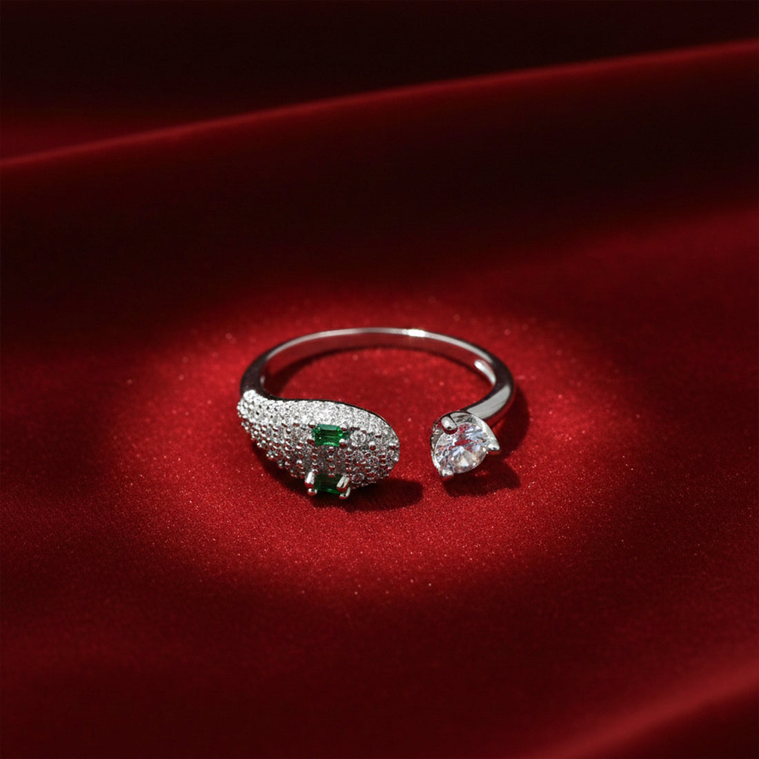 Regalia Emerald Diamond Ring