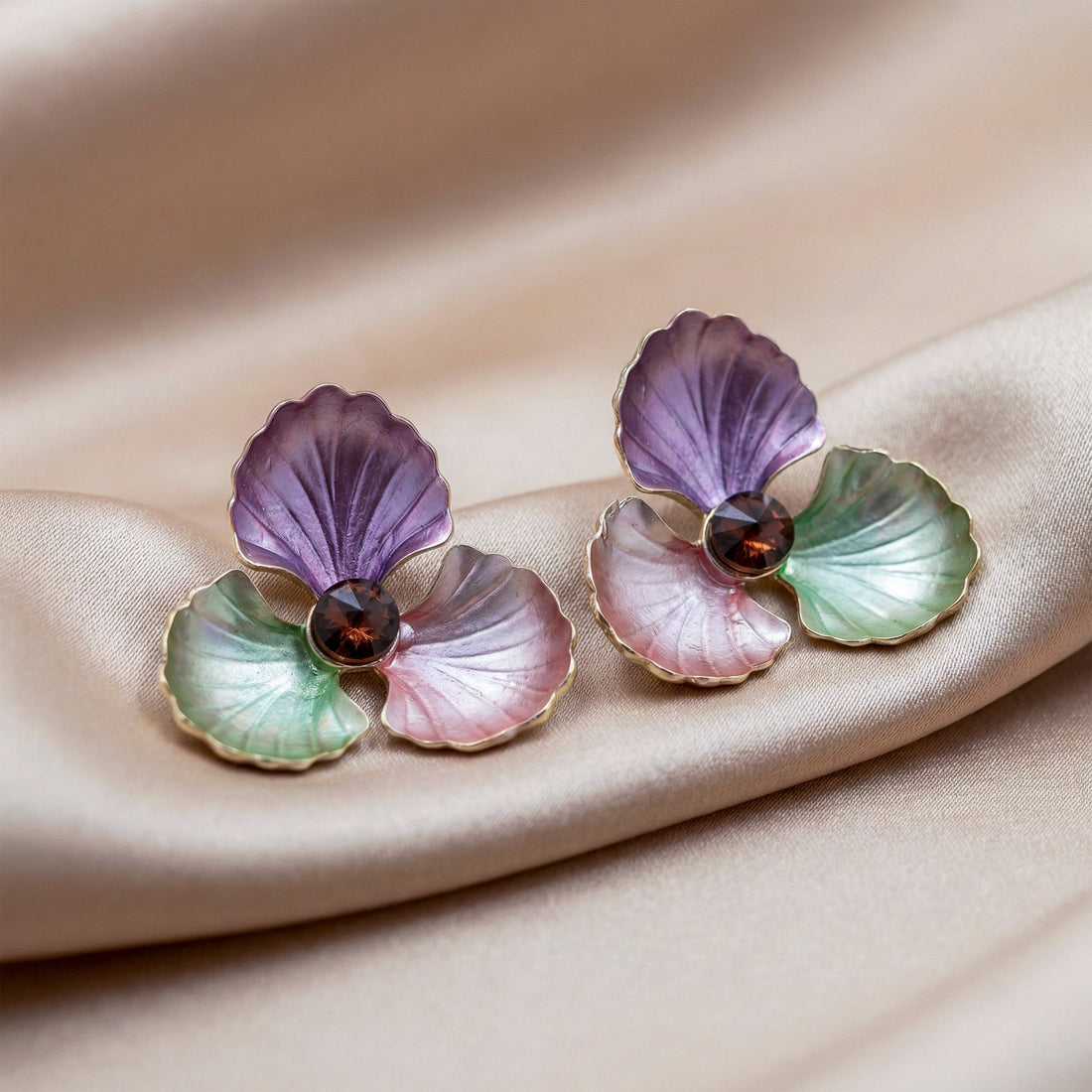 Pastel Bloom Luxe Earrings